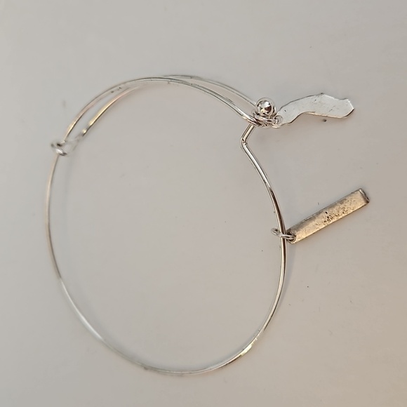 3 Charmed Silvertone Bracelets - Picture 4 of 10